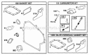 Gasket Sets Diagram and Parts List for 170452-6105-01  Briggs and Stratton Engine